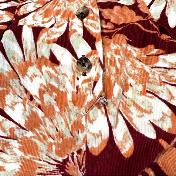 NWOT Free People Shasta Printed Courdoroy Jumpsuit One Piece - Picture 6 of 6